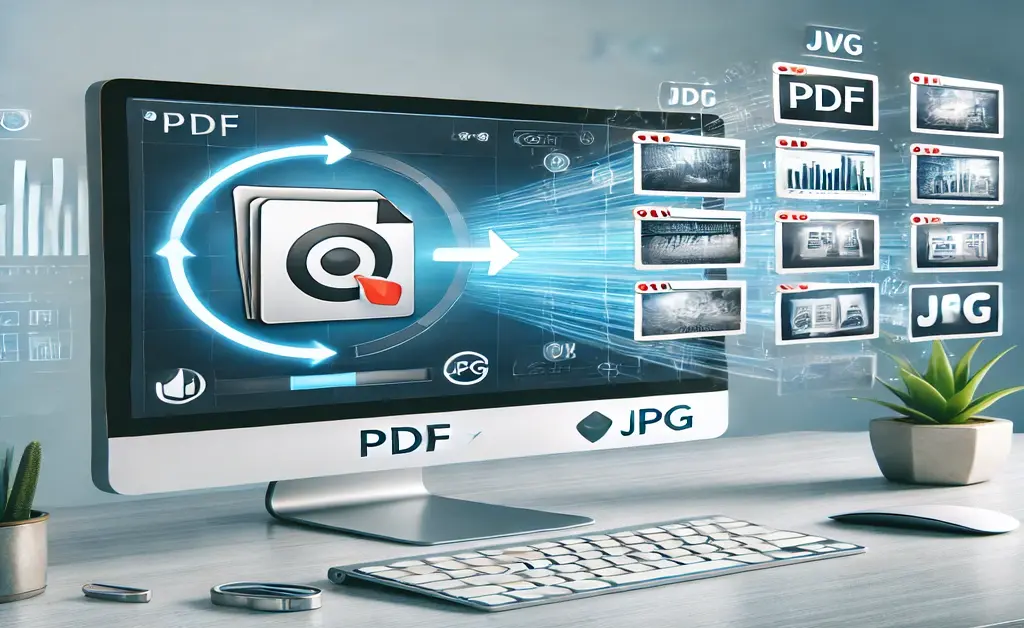 Convert PDF to JSON free with PDFtoWhatever
