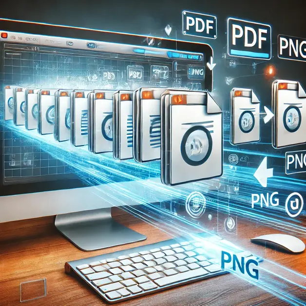 Convert PDF to PNG fast and free with PDFtoWhatever