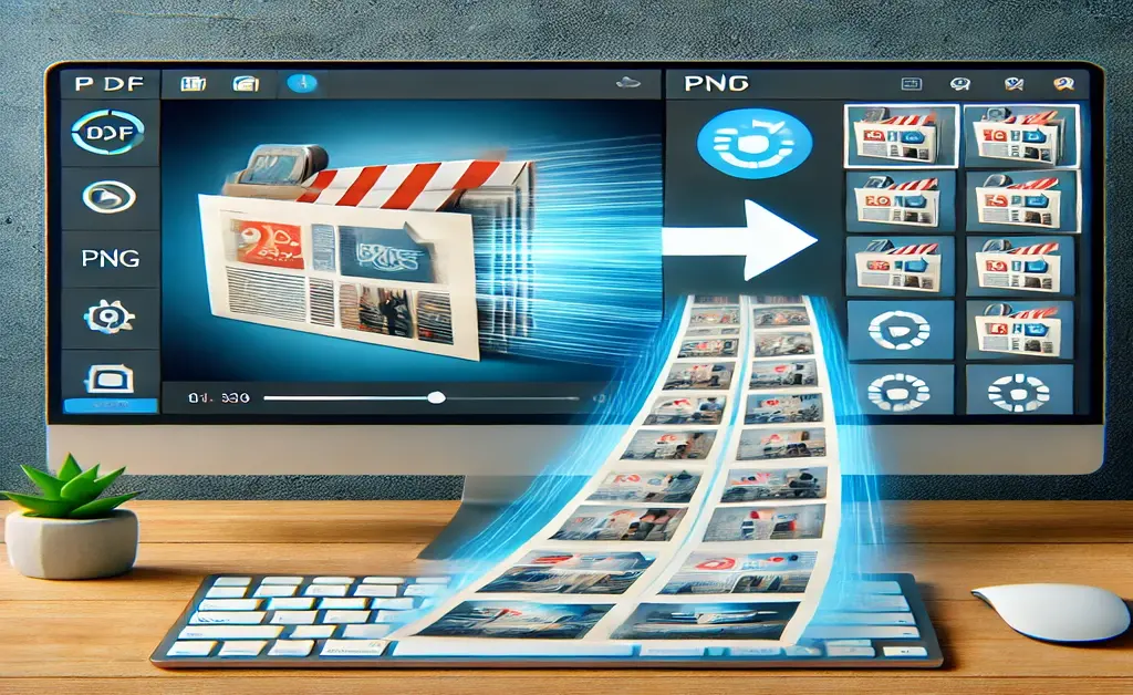 Convert PDF to PNG without signup with PDFtoWhatever