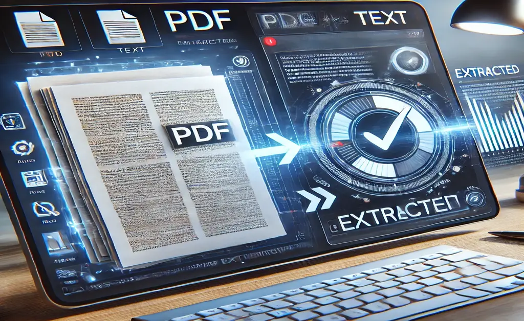 Convert PDF to text free online with PDFtoWhatever