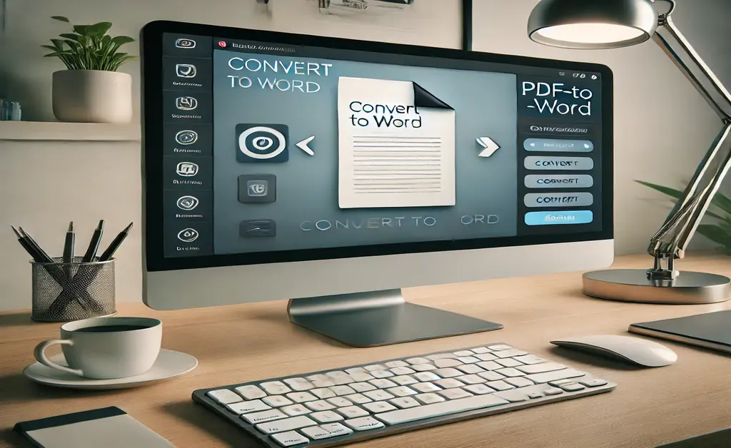 Convert PDF to Word for mobile with PDFtoWhatever
